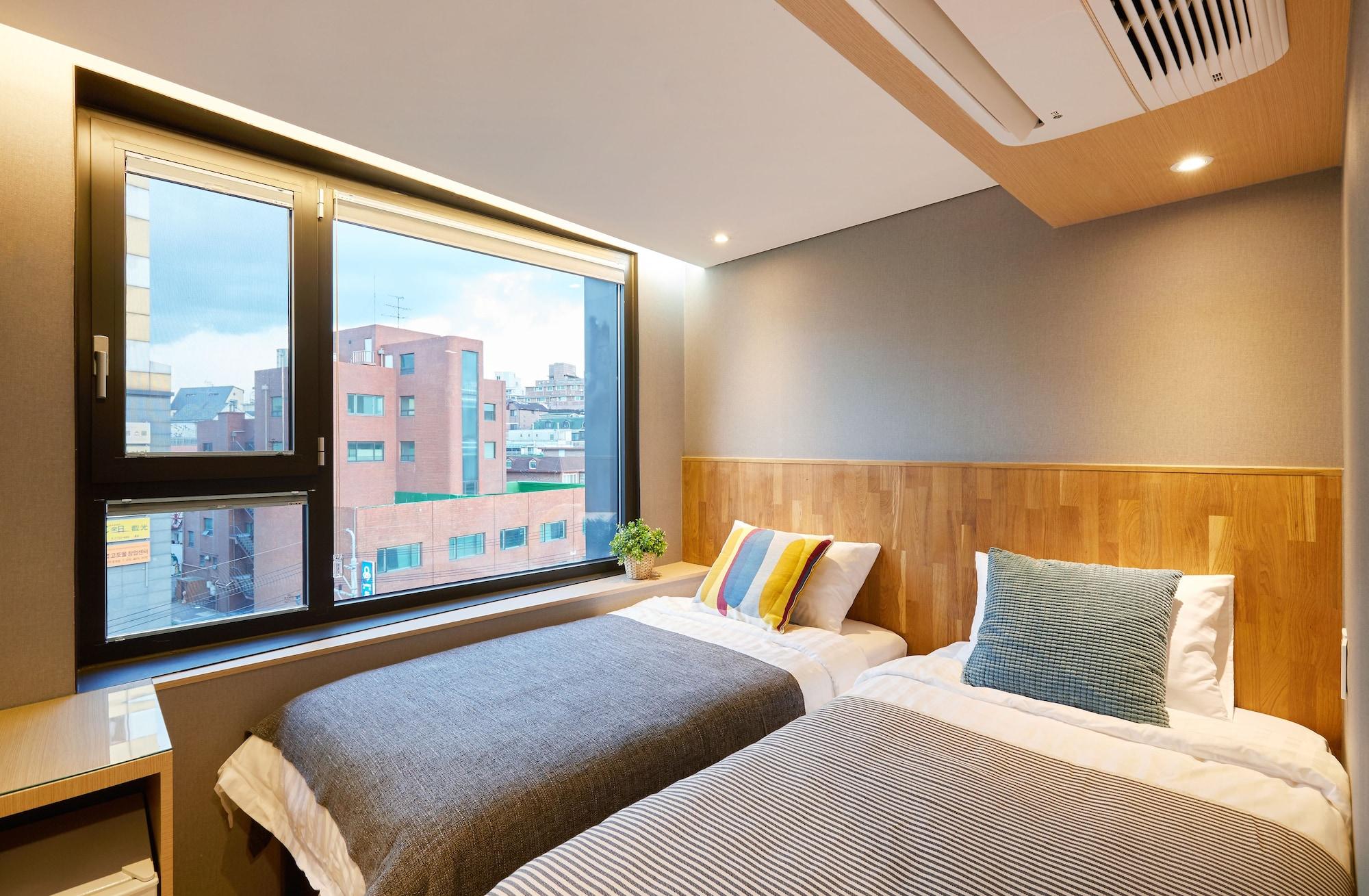 Hostel Cleo Seoul Hongdae Экстерьер фото